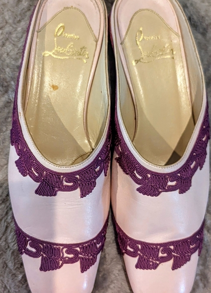 ⚜️ Christian Louboutin Vintage Pink Flats  Size 38 1/2 accepting offers - Picture 11 of 16